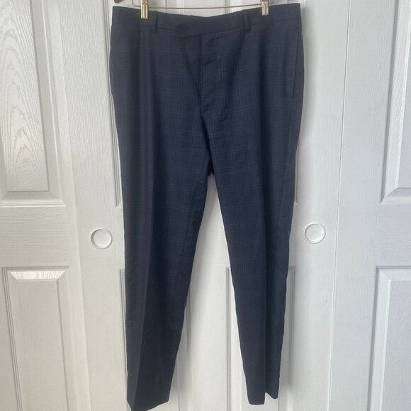Men's Loro Piana Custom 36R Wool Pleated Bespoke Pants Four Seasons Preppy - Picture 1 of 9